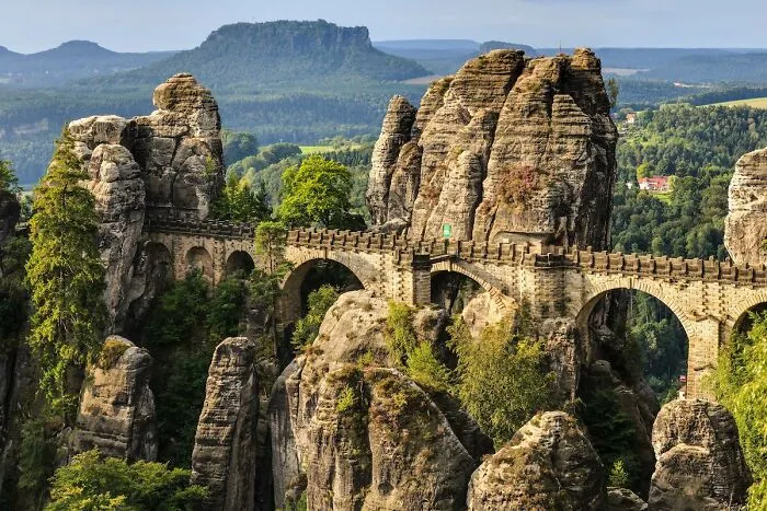 Bastei Walking Bridge - Germany - 1851