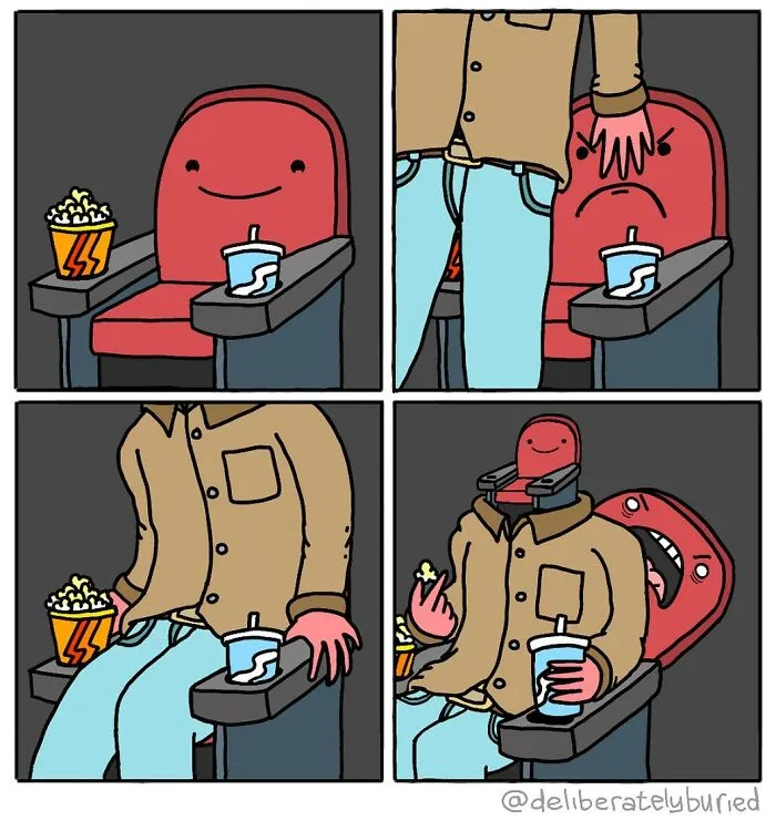 50 Funny Comics For Those With A Darker Sense Of Humor By “Deliberately Buried Comics” (New Pics)