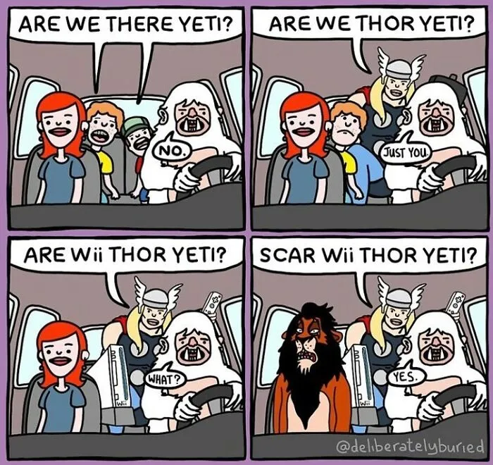 50 Funny Comics For Those With A Darker Sense Of Humor By “Deliberately Buried Comics” (New Pics)