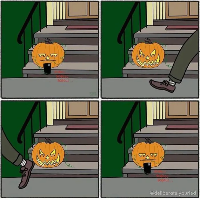 50 Funny Comics For Those With A Darker Sense Of Humor By “Deliberately Buried Comics” (New Pics)