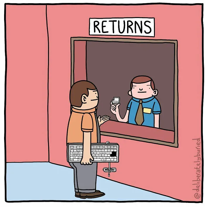 50 Funny Comics For Those With A Darker Sense Of Humor By “Deliberately Buried Comics” (New Pics)