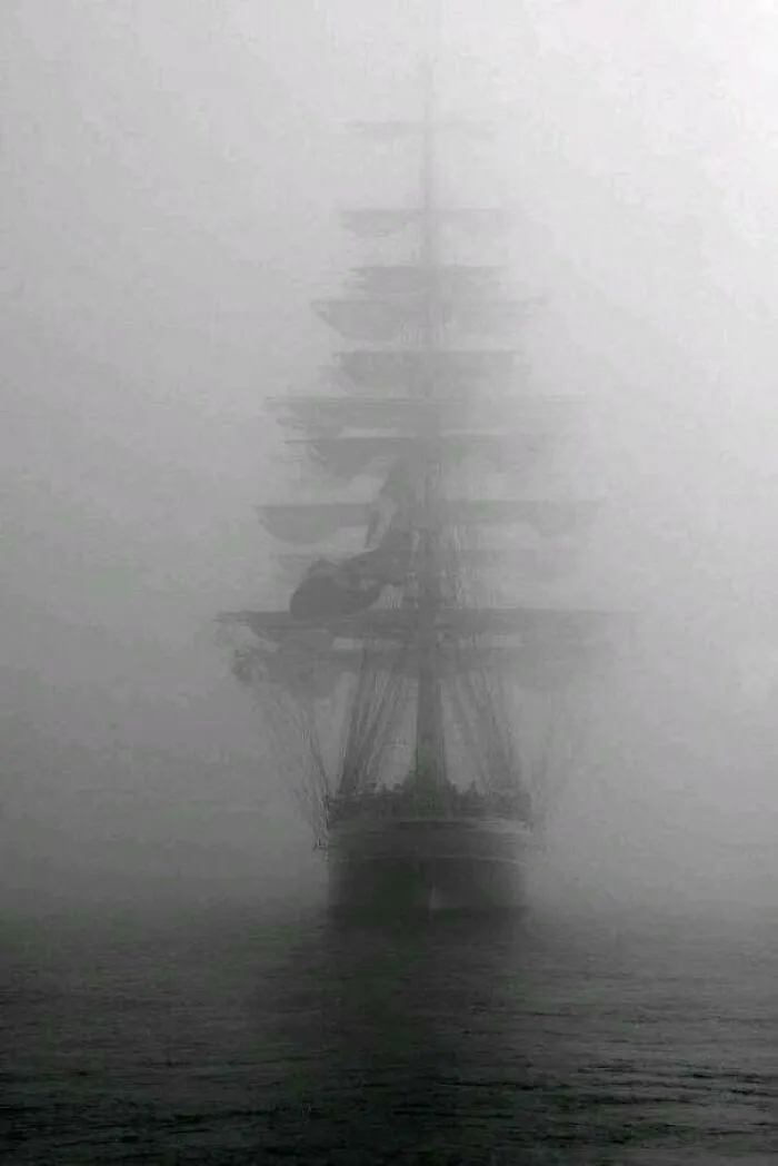 Una imagen fantasmagórica y fascinante de 1900