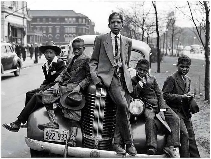 Domingo por la mañana en el South Side de Chicago, 1941