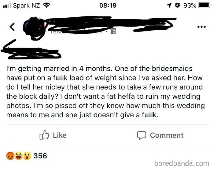 Op Is Getting Thrashed In The Comments