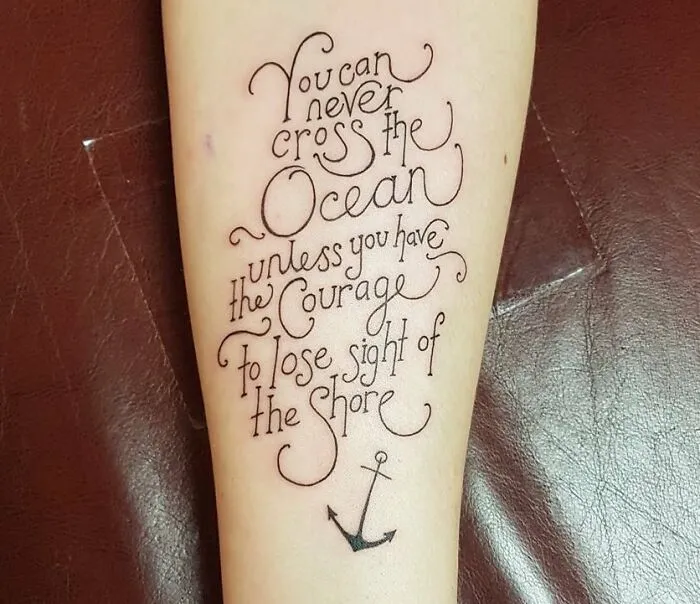 You Can Never Cross The Ocean