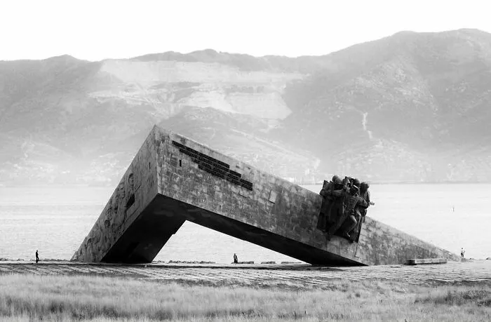 Vladimir Efimovich Tsigal And Belopolskiy, Kananin And Khavin - Malaya Zemlya Memorial, Novorossiysk, Russia, 1982