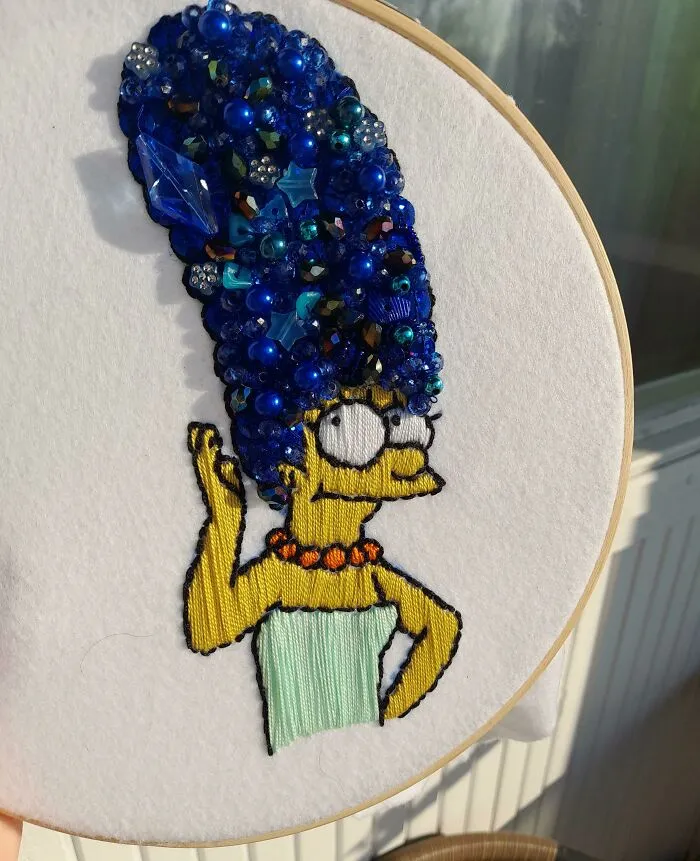 So Many Beads!! Thinking Of Turning This One Into A Patch
