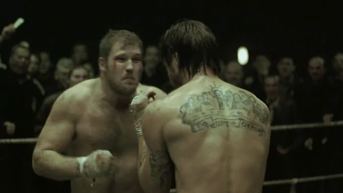 Mickey O’neil fighting on the ring 