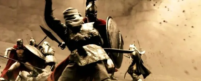 300 (Spartans vs. Xerxes' Soldiers)