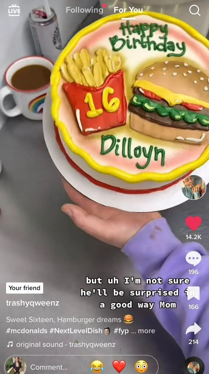 Happy Birthday ~dilloyn~  He Pronounced It Dylan The Entire Video So I Was Shocked When He Wrote It Out At The End