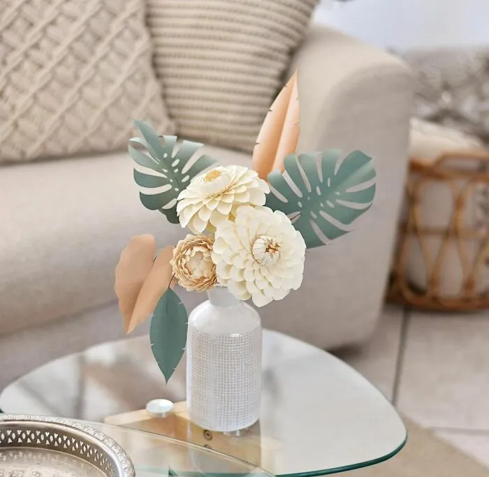 Paper Craft Flower Idea