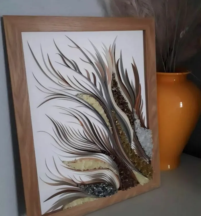 picture made out of a paper