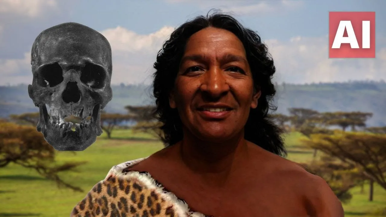 History Brought To Life: Witness The Incredible Facial Reconstruction Of Our Ancestors' Appearance!"