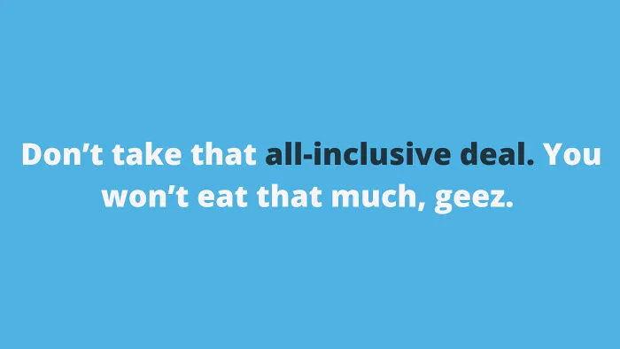You Can Just Buy Overpriced Food & Drinks Later