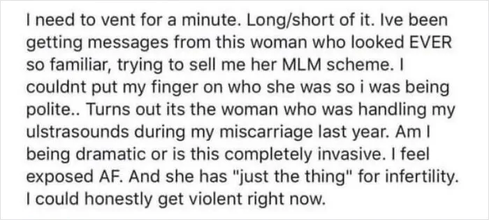 Holy Personal And Possible(?) Hippa Violation. I Hope This Lady Loses Her Job