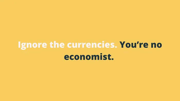 Conversion Rate What? Saving Money, Losing Money, Whatever