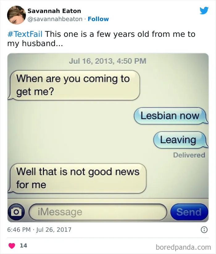 70 Text Fails So Funny, It Would Be Embarrassing Not To Laugh