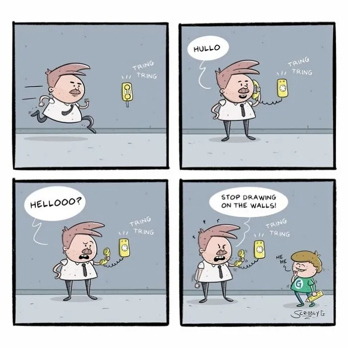 25 Unpredictable Comics With Dark Humor, Illustrated By Scribbly G (New Pics)