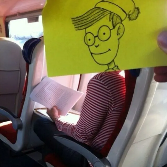 This Illustrator Turned Fellow Commuters Into Cartoonish Characters (21 Pics)
