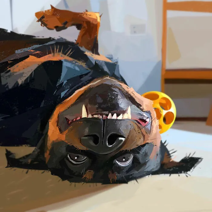 This Artist Makes Animal Caricatures And Here Are 40 Of The Best Ones