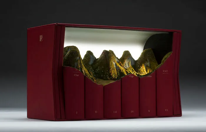 30 Stunning Landscapes That This Artist Created By Carving And Painting Old Books