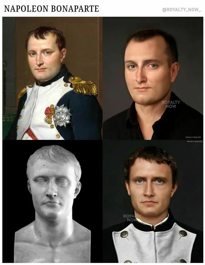 Here's What Napoleon And Others Would Look Like If They Were Alive Today (22 New Pics)