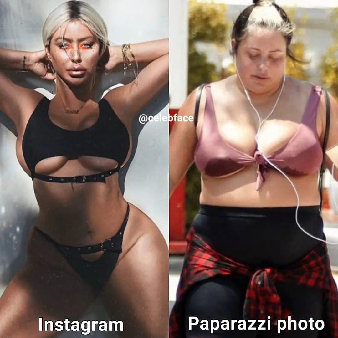"Welcome To Reality"-Instagram Account With More Than 1 Million Followers Unmasks Edited Photos