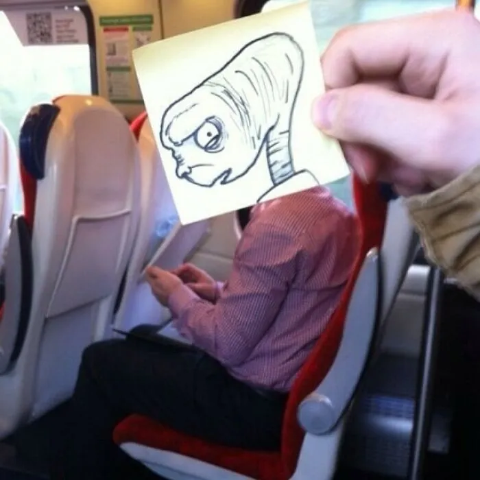 This Illustrator Turned Fellow Commuters Into Cartoonish Characters (21 Pics)