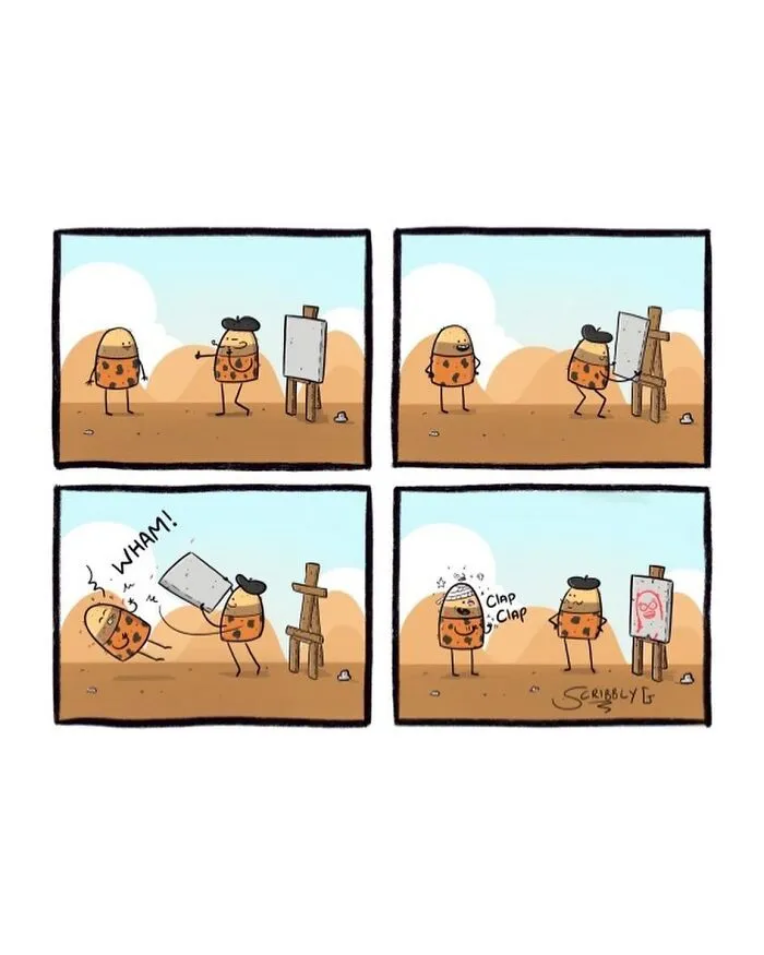 25 Unpredictable Comics With Dark Humor, Illustrated By Scribbly G (New Pics)