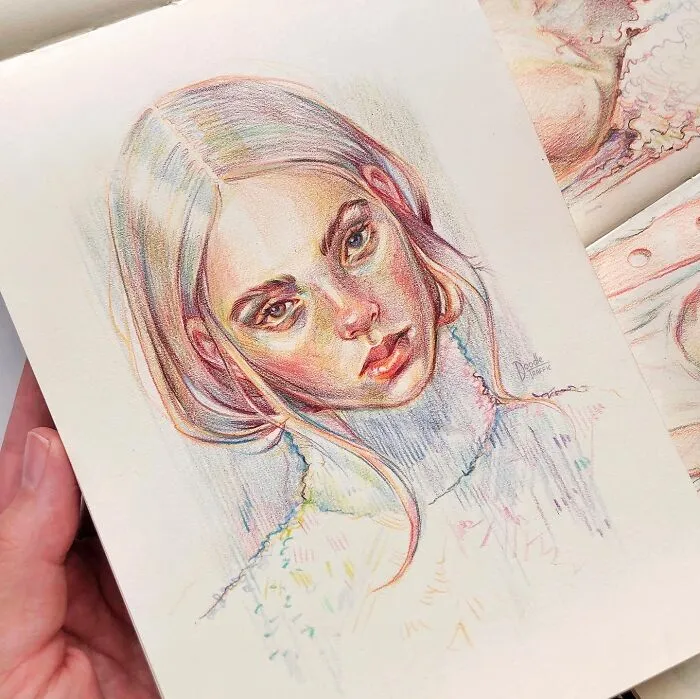I Draw Portraits Of People And Movie Characters In My Sketchbook, And Here Are 32 Of My Best Works