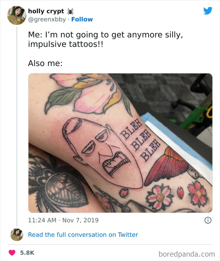 60 Funny Tweets About Tattoos That Are Worth Their Ink