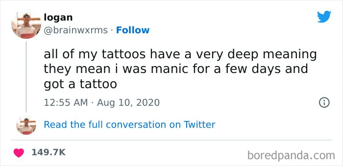 60 Funny Tweets About Tattoos That Are Worth Their Ink