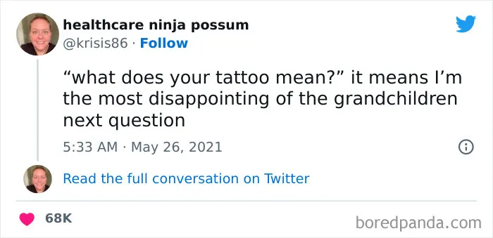 60 Funny Tweets About Tattoos That Are Worth Their Ink