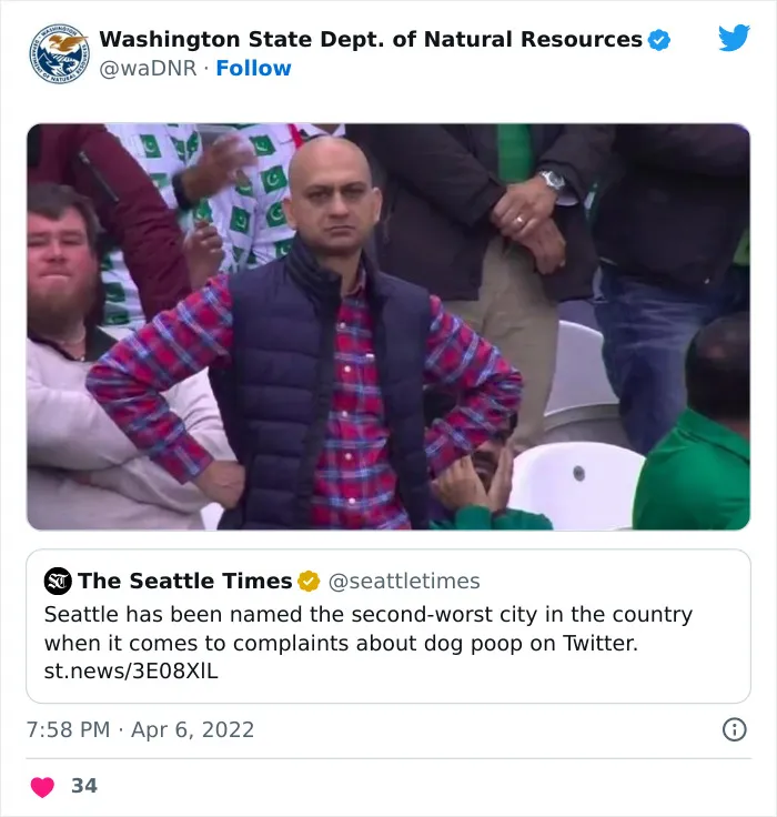 The Washington Department Of Natural Resources Twitter Has People In Stitches With These 41 Tweets