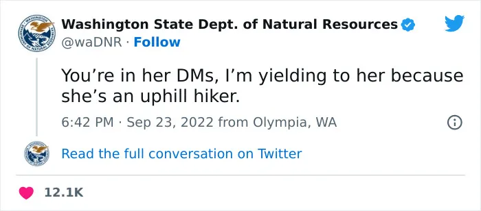The Washington Department Of Natural Resources Twitter Has People In Stitches With These 41 Tweets