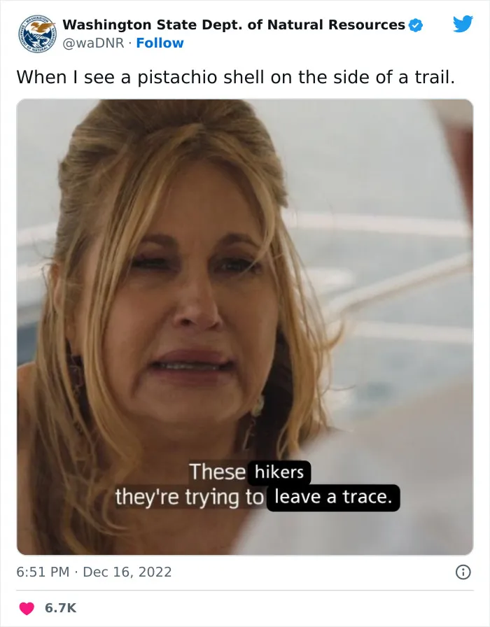 The Washington Department Of Natural Resources Twitter Has People In Stitches With These 41 Tweets