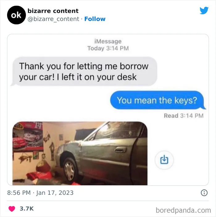 50 Unexplainable Posts From The “Bizarre Content” Twitter Page That Are Guaranteed To Baffle You