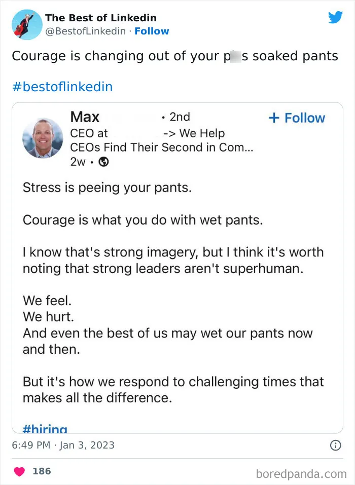 35 Times LinkedIn ‘Influencers’ Embarrassed Themselves And Got Dragged On This Twitter Page (New Pics)