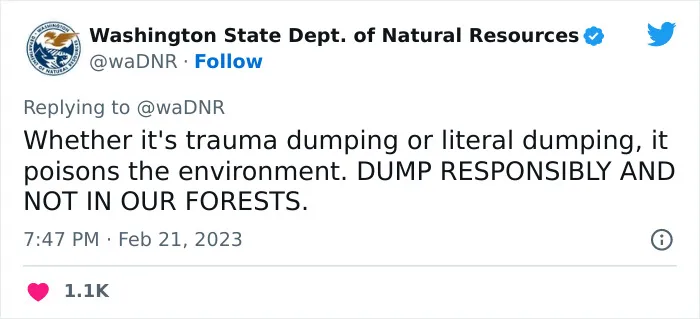 The Washington Department Of Natural Resources Twitter Has People In Stitches With These 41 Tweets