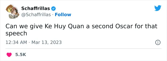 30 Spot-On Reactions And Posts About What Went Down At The 2023 Academy Awards Ceremony