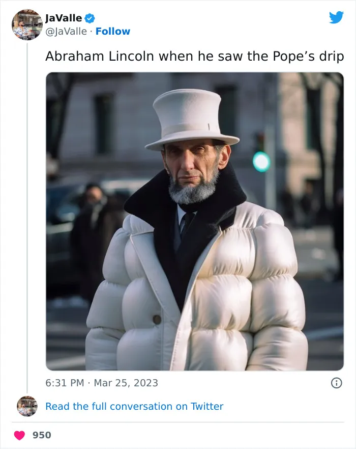 30 Of The Funniest Reactions And Memes To The Pope’s AI-Generated “Drip”