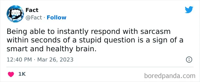 The ‘Fact’ Twitter Page Drops The Most Intriguing And Sometimes Uncomfortable Truths About Life And Here Are 40 Of Them