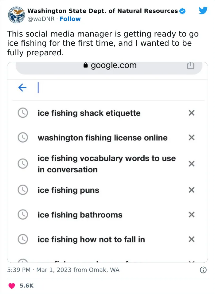 The Washington Department Of Natural Resources Twitter Has People In Stitches With These 41 Tweets