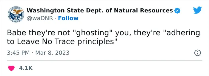 The Washington Department Of Natural Resources Twitter Has People In Stitches With These 41 Tweets