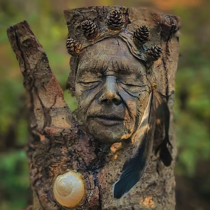 This Canadian Artist Makes Incredible Sculptures Out Of Driftwood, Seashells, Dried Mushrooms And More (38 New Pics)