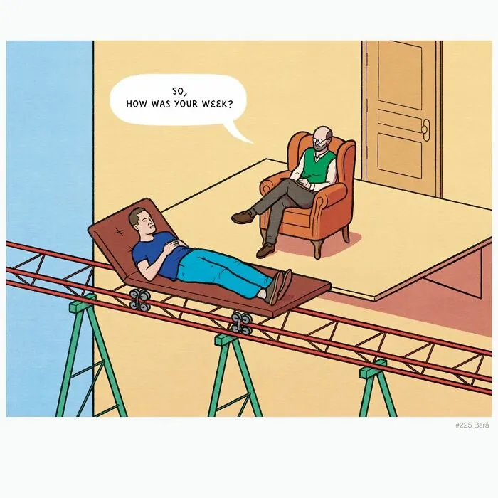 24 Illustrations Depicting The Absurdity Of The Present-Day World By Santiago Bara (New Pics)