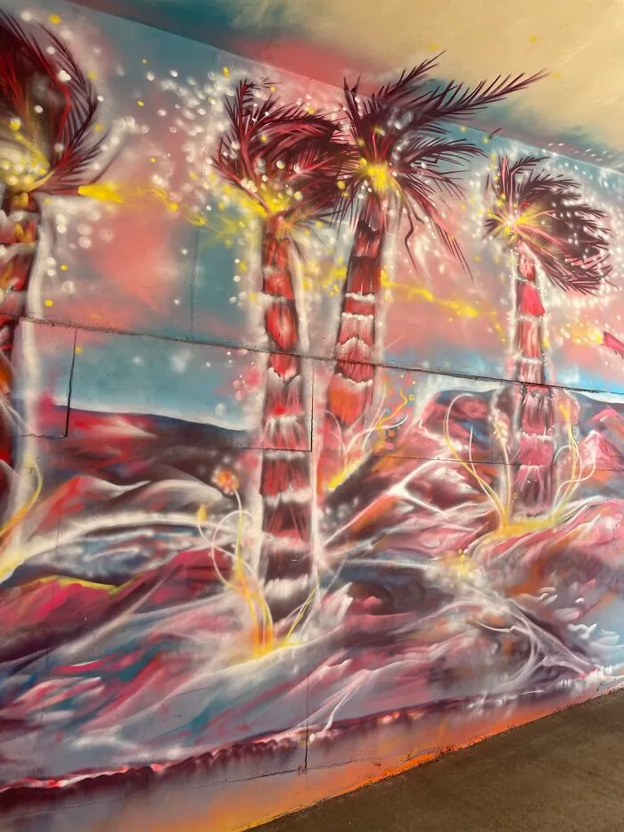 Found This In A Parking Garage (All The Walls Were Covered With Art, This Was Just The Best Pic I Took)