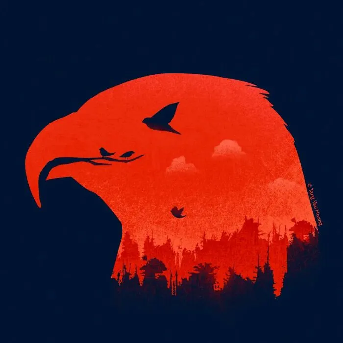 30 Ingeniosas ilustraciones que aprovechan el espacio negativo, por Tang Yau Hoong