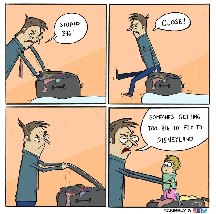 25 Unpredictable Comics With Dark Humor, Illustrated By Scribbly G (New Pics)