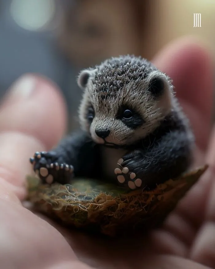 This Artist Specializes In Creating Tiny Animal Portraits, And Here's Some Of His Work (18 Pics)